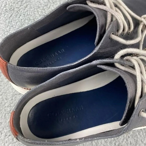 Cole haan original Classic Grand Plain Oxford Shoes Mens 11 M Navy‎ Lace Up main image 7